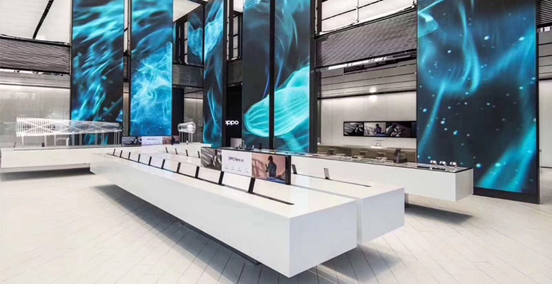 Ontime's products are the main choice for anti-theft protection of OPPO Beijing store products